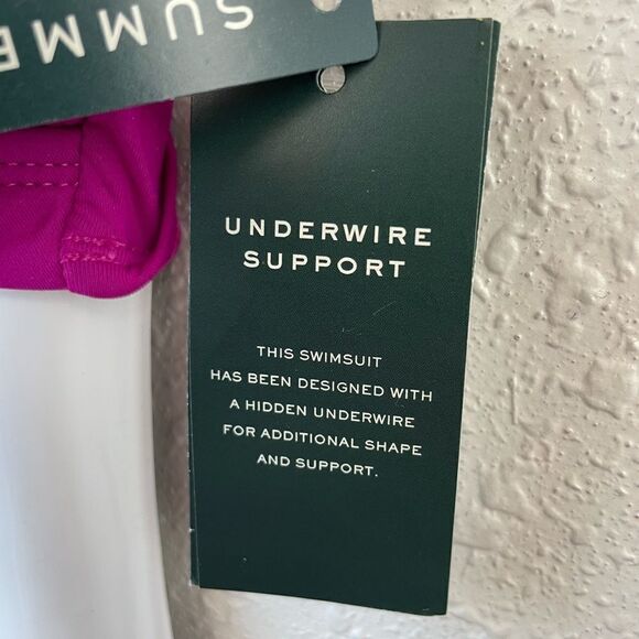 NWT Lauren Ralph Lauren Matching Bikini and Bottoms Size 10 - Picture 3 of 8